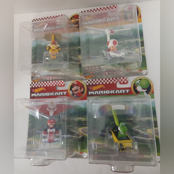 Hot Wheels Toys Hot Wheels Mario Kart Gliders Set Of 4 Poshmark
